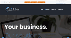 Desktop Screenshot of custech.net
